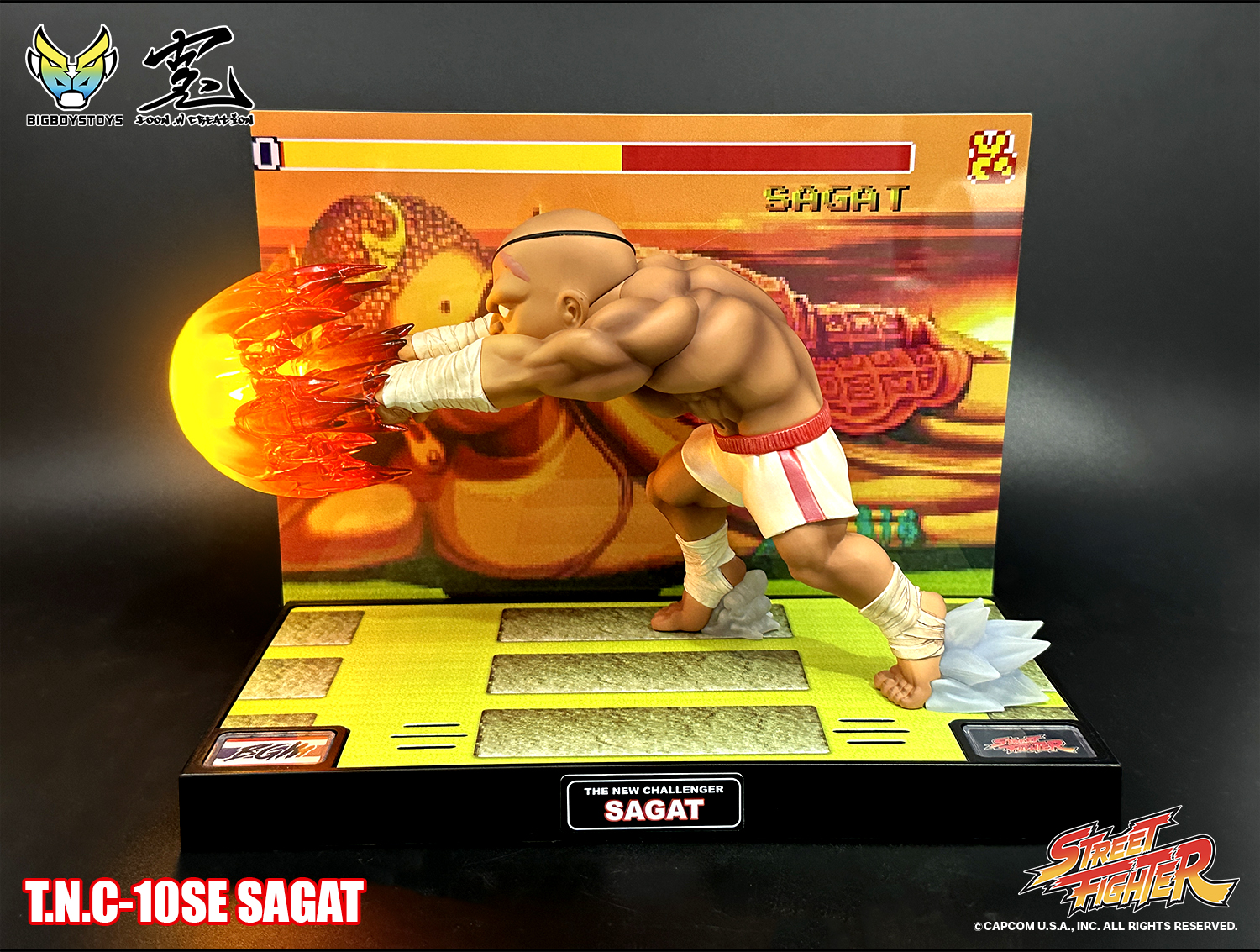Street Fighter T.N.C.- 10SE Sagat (BGM Edition) 200pcs Limited